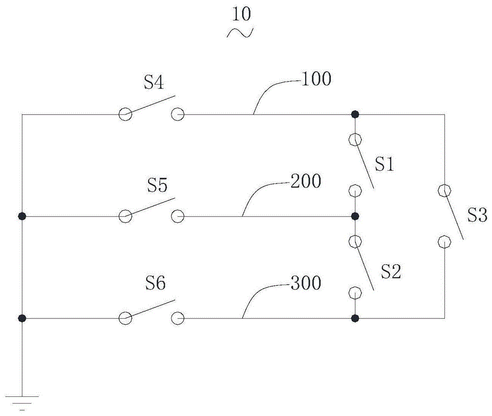 电缆故障模拟电路及装置的制作方法