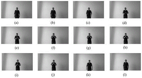 一种基于图像相似度的手势图像关键帧提取方法与流程