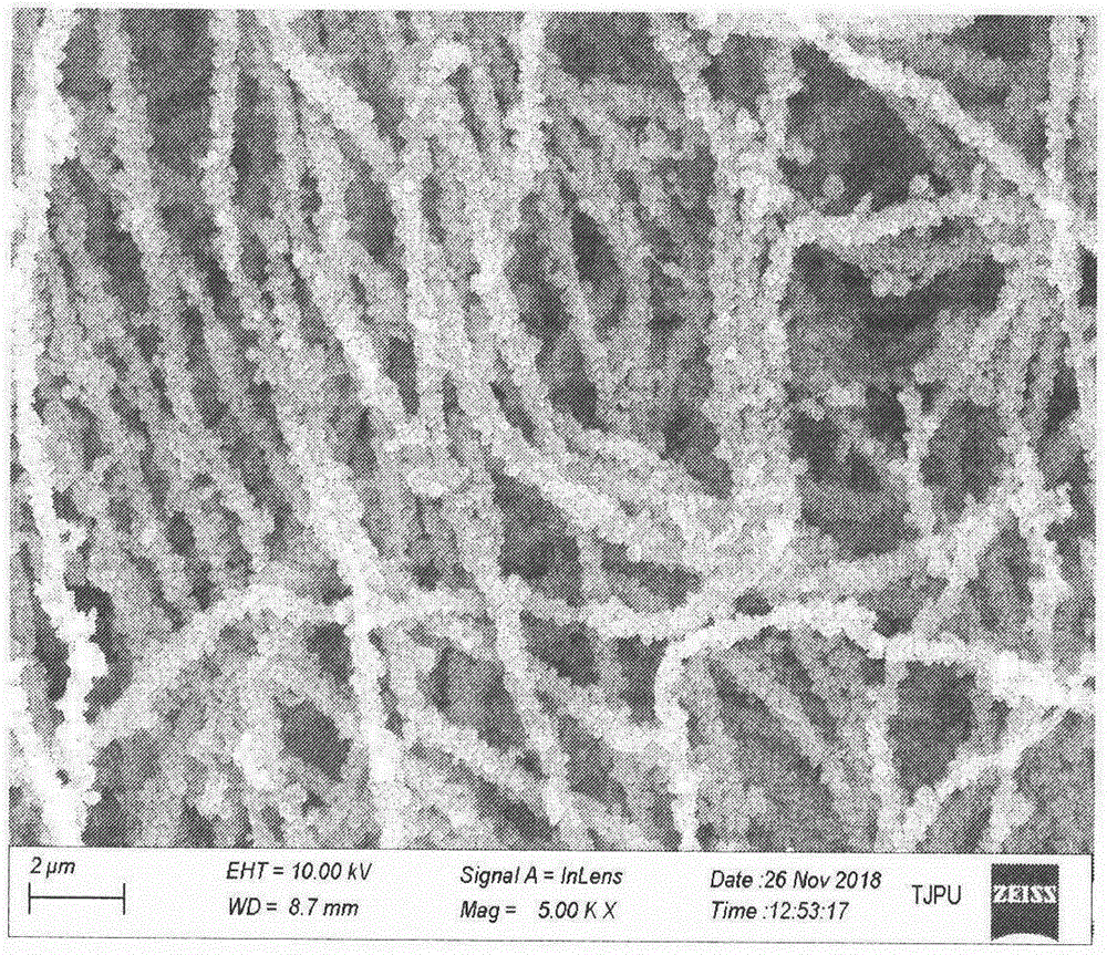 一种燃料电池用沸石咪唑酯骨架纳米纤维改性Nafion质子交换膜的制备方法与流程