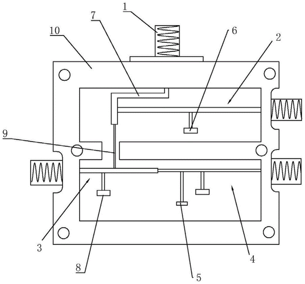 一种接收机输出端口的合分路电路结构的制作方法