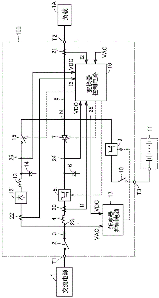 不间断电源装置的制作方法