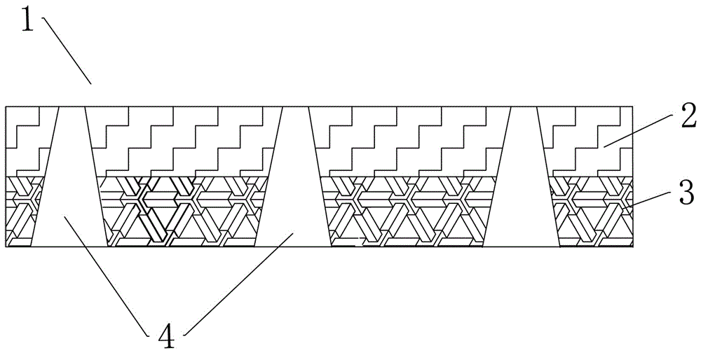 一种具有纸纺粘复合面层的卫生巾的制作方法