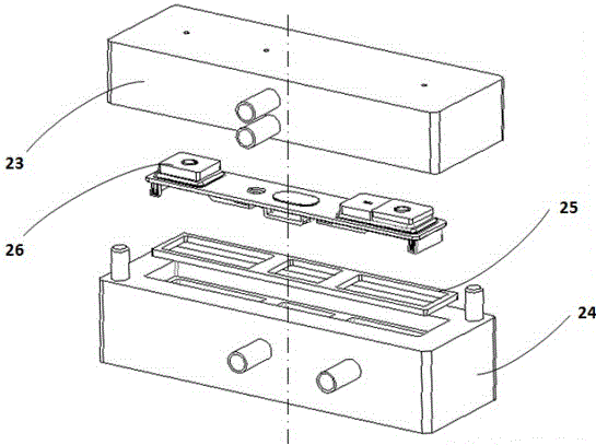一种方形铝壳电芯顶盖检测夹具的制作方法