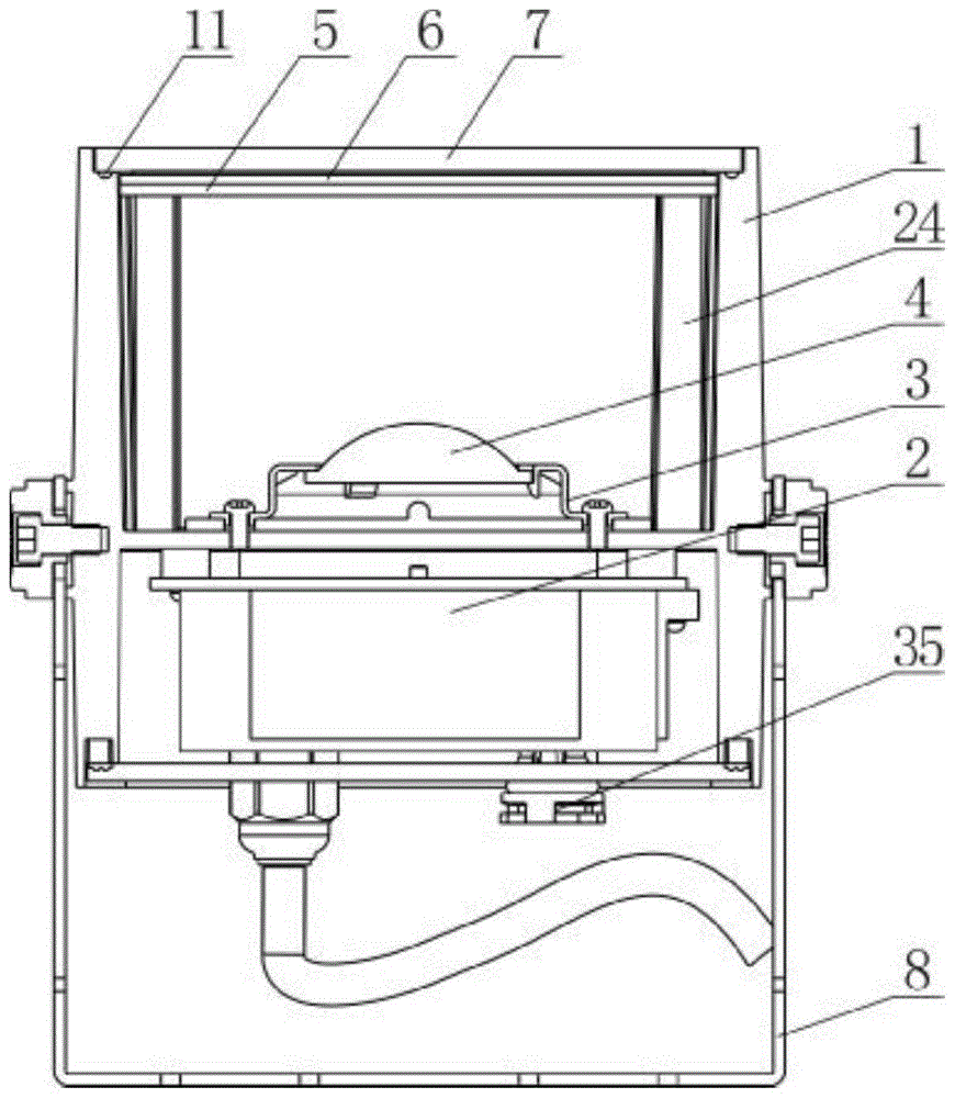 透镜组合型灯具的制作方法