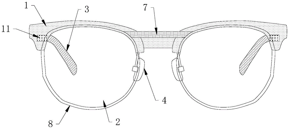 一种三合一视力防控护眼镜的制作方法