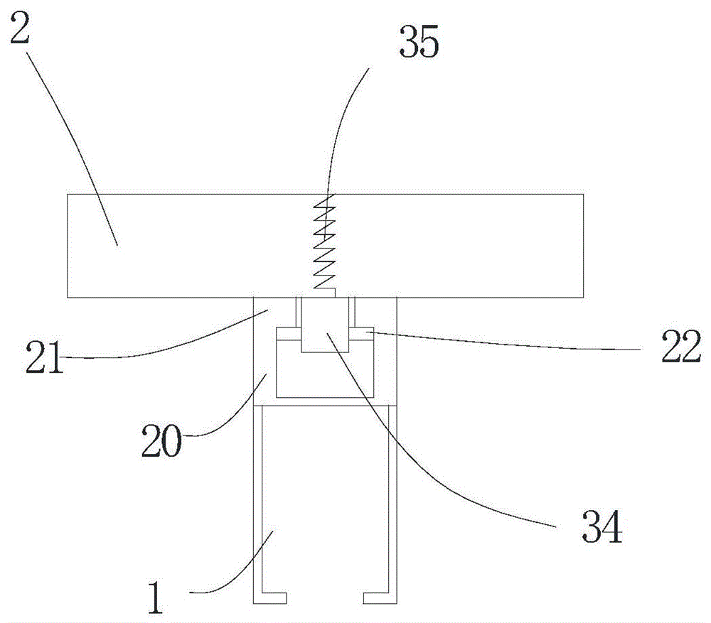 光伏组件与导轨的连接结构的制作方法