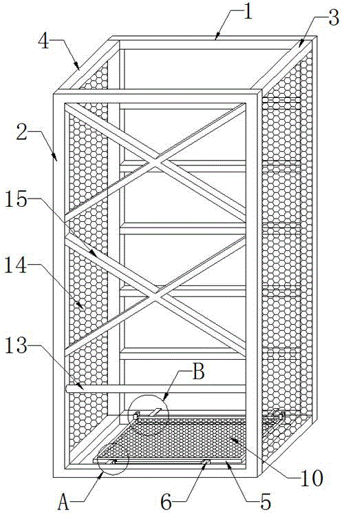 一种塔吊安全防护爬梯的制作方法