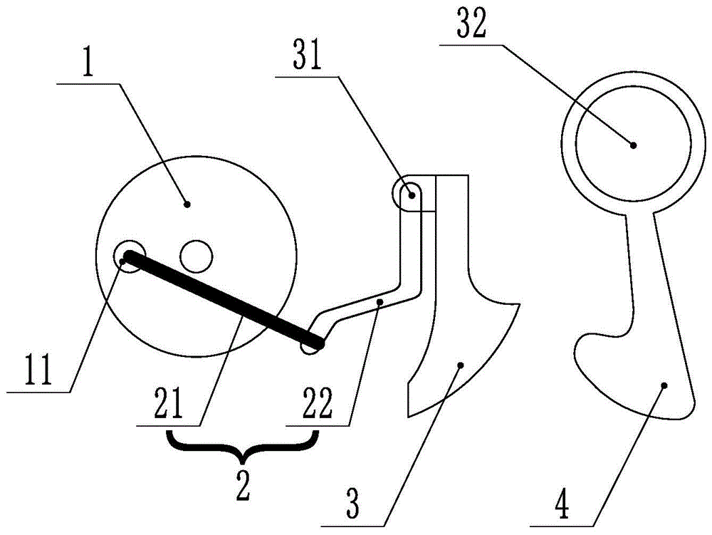 一种偏心轮结构及具有该偏心轮结构的捏脊装置的制作方法