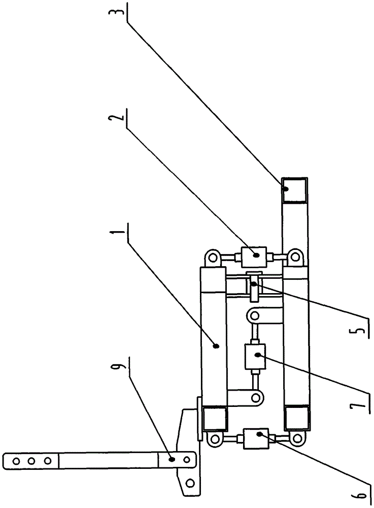 农机作业部件测力架的制作方法