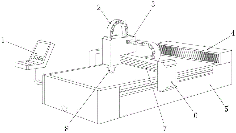 一种用于钢板加工的激光切割机的制作方法