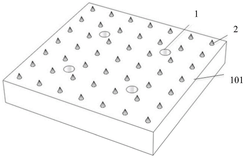 一种单晶硅高通量微针结构的制作方法