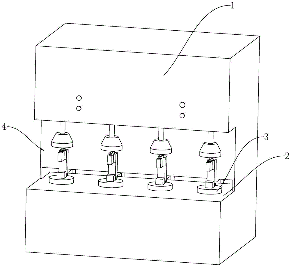 一种闭门器活塞用抽真空机的制作方法