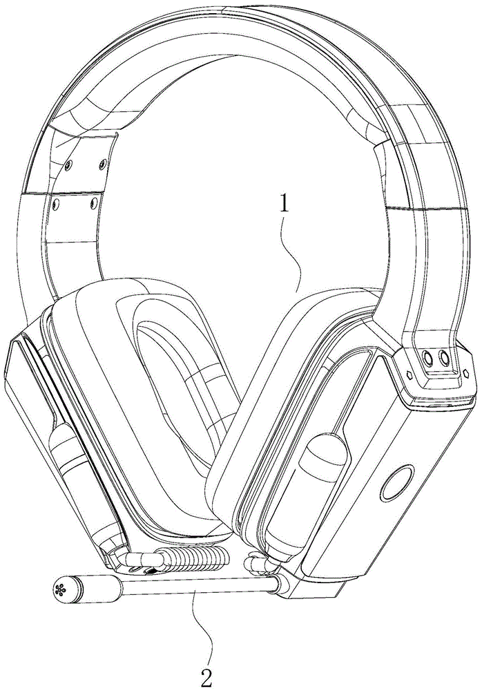 一种麦克风可拆式耳机的制作方法