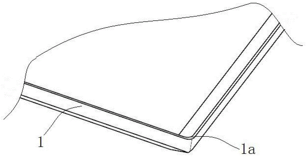 一种液晶电视机背板侧边框直角弯折加工成型装置的制作方法