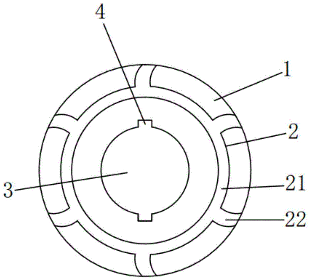 一种新型离心泵用防尘结构的制作方法