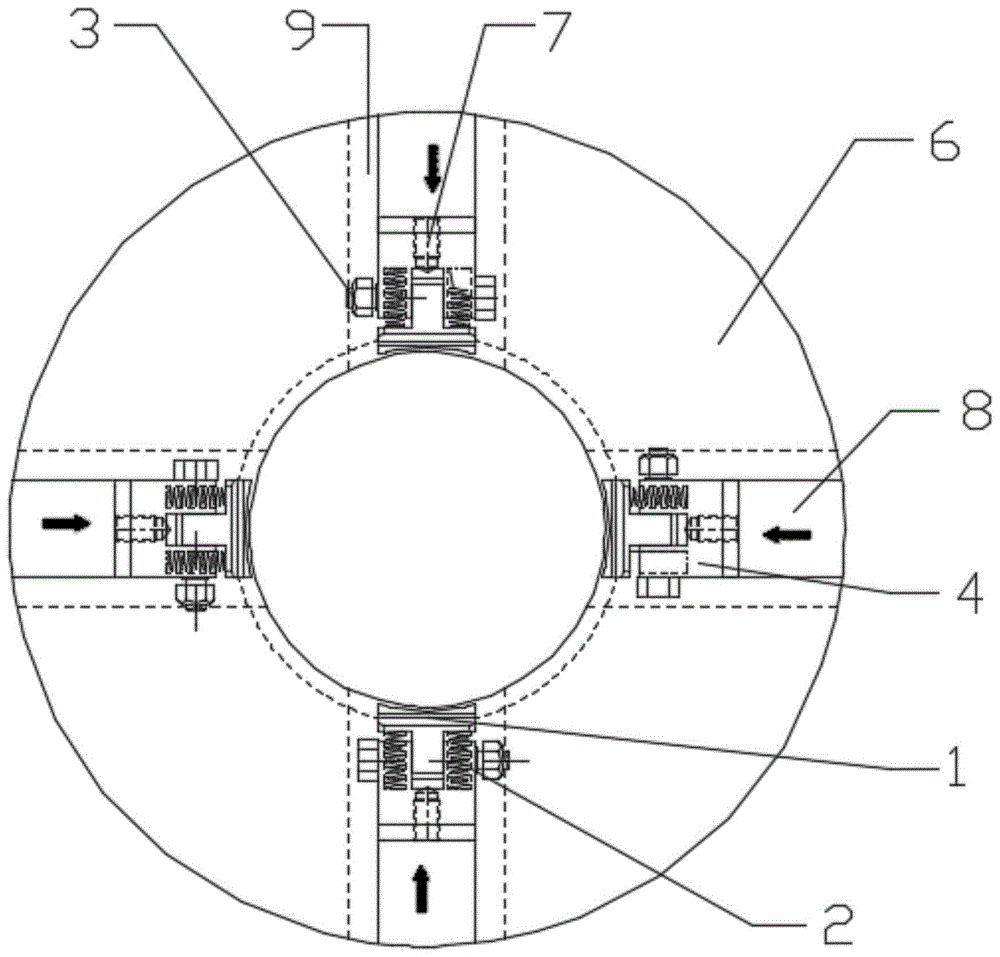 一种锥形弹性软爪夹紧夹具的制作方法