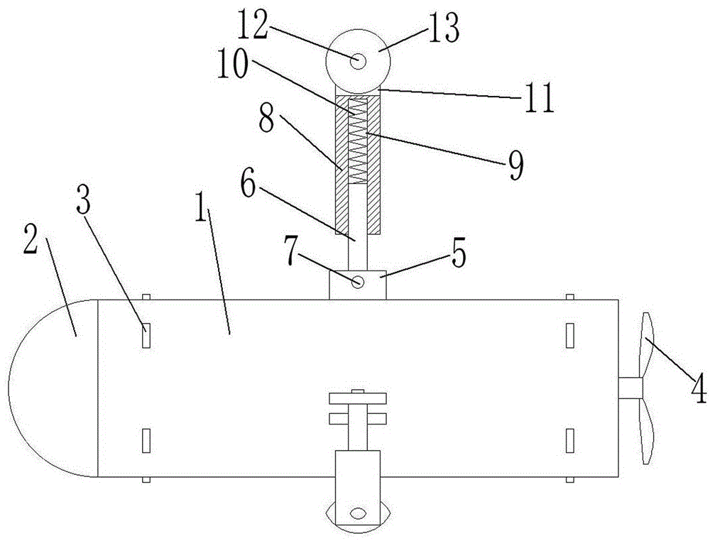 一种管道爬行机器人轮架结构的制作方法
