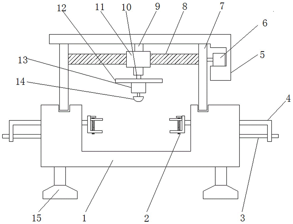 石英石板材抛光机的制作方法