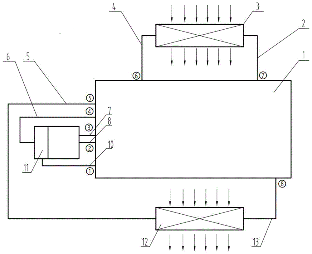 一种超低温电动汽车热泵空调系统的制作方法