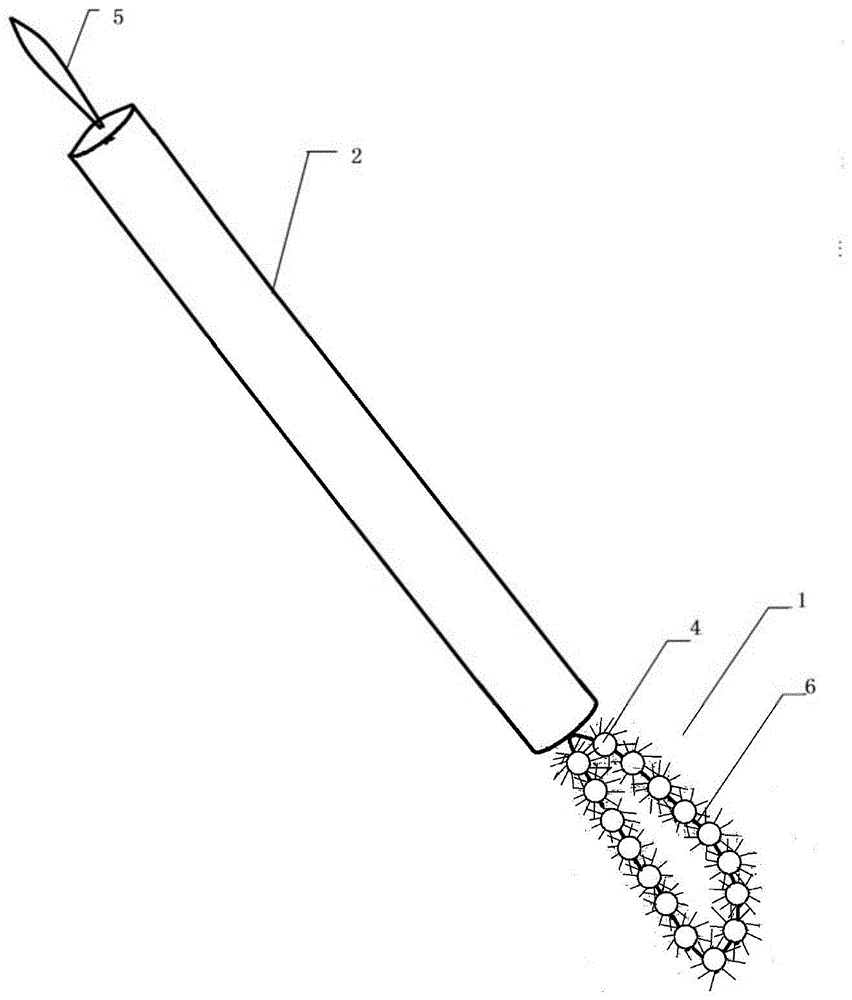 一种实验室用容器刷的制作方法