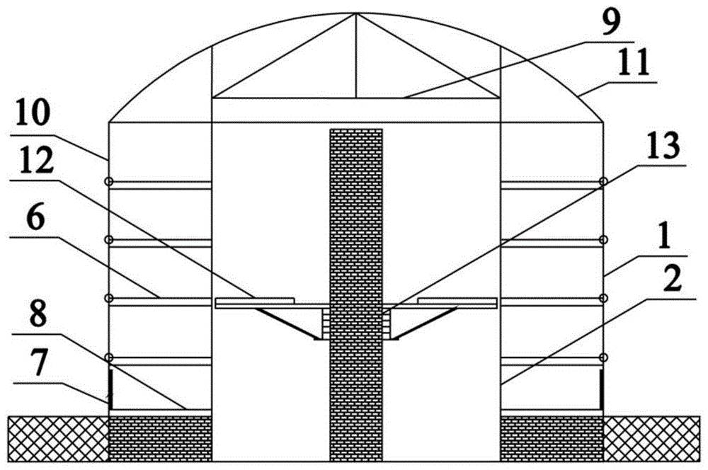 一种圆塔式自动化立体车库结构的制作方法