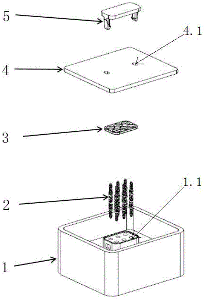 控制器内部信号连接结构的制作方法