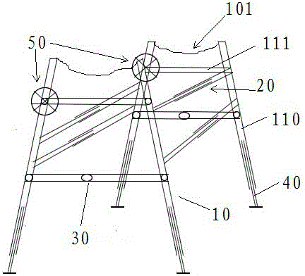 一种甘蔗采收捆绑架的制作方法