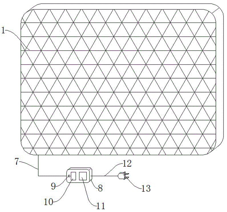 一种电热毯的制作方法