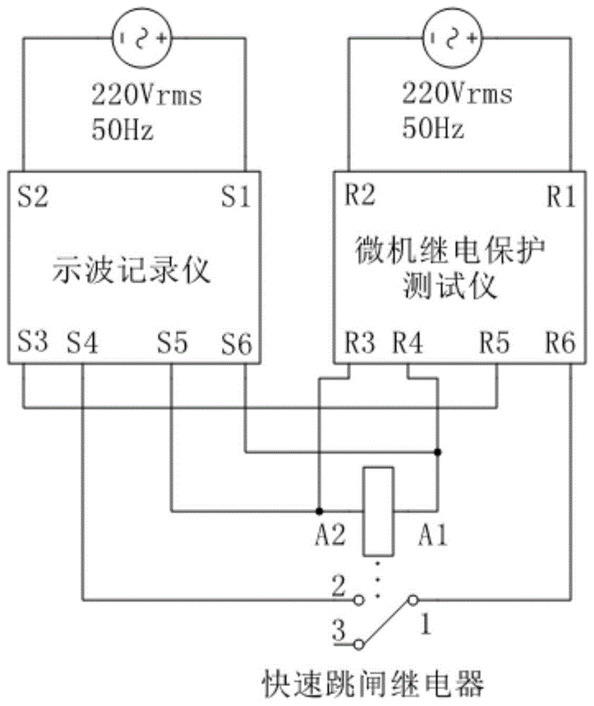 一种快速跳闸继电器功能检测装置的制作方法