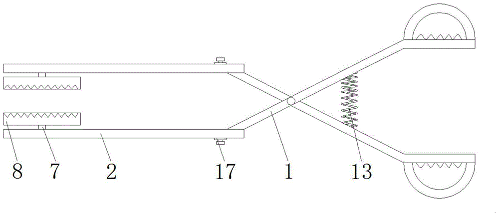 一种操作方便的医疗用抓取钳的制作方法