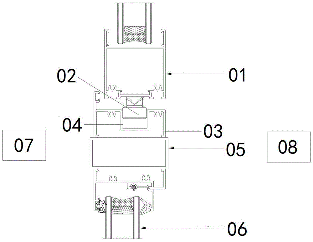 一种折叠窗轨道结构和封阳台折叠窗的制作方法