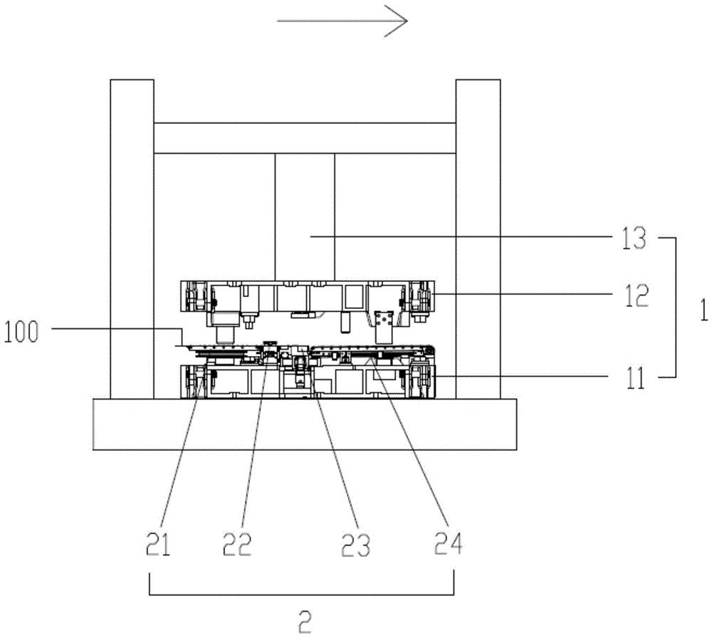 一种带有锯齿模的冲压裁切模的制作方法