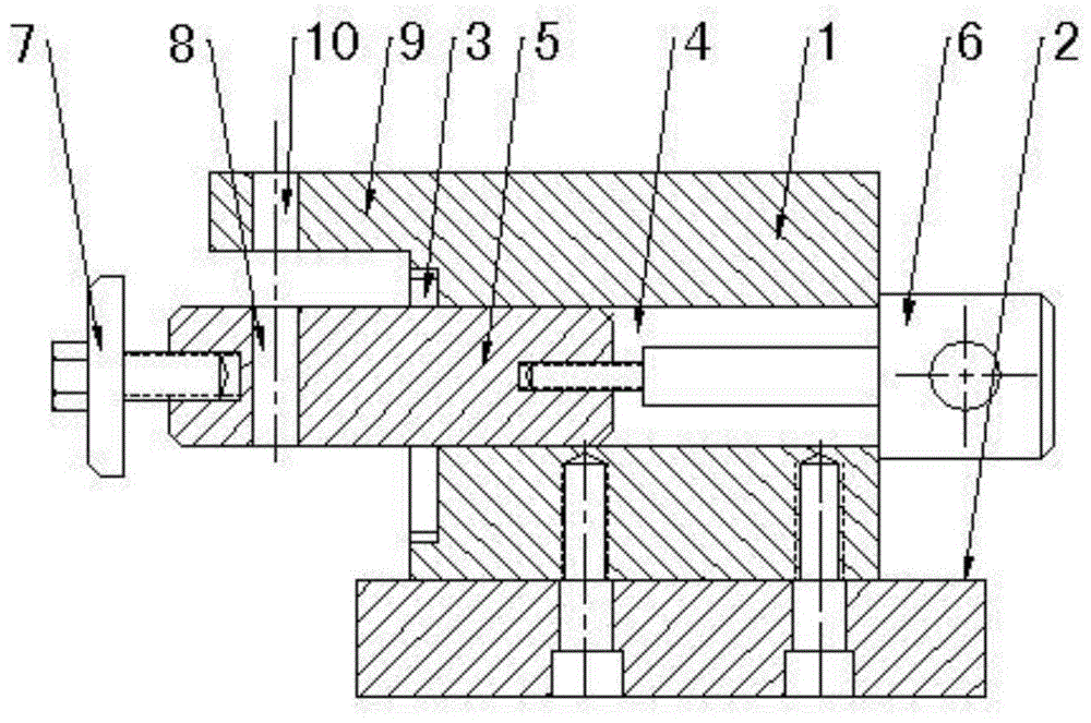 曲轴平衡块钻孔定位模具的制作方法