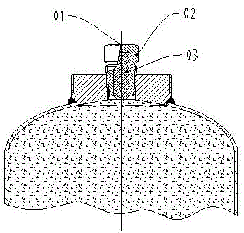 溶解乙炔气瓶填料固化压力控制装置的制作方法