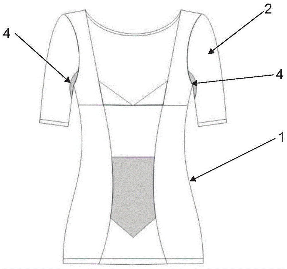 一种具有保暖结构的多功能塑身衣的制作方法
