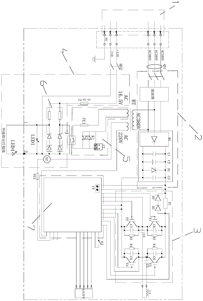 一种防干烧电热开水器电路的制作方法