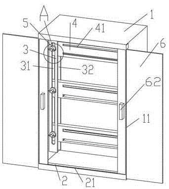 一种内置可移动式模块的开关柜的制作方法