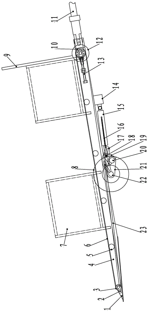 一种果园果箱装卸运输车的制作方法