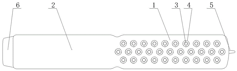 一种多功能保健梳子的制作方法