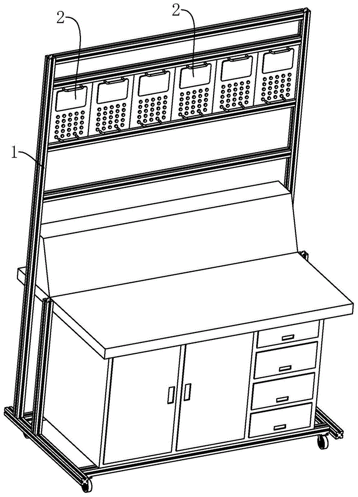 一种积木式挂箱模块安装结构的制作方法