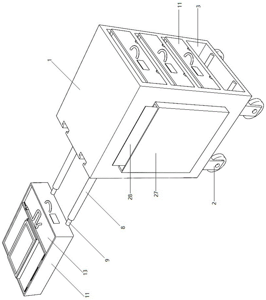 产科护理换药架的制作方法