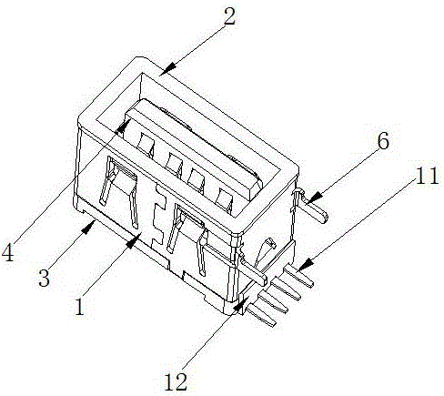 一种usb侧插结构的制作方法