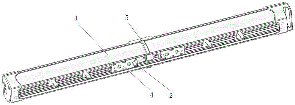 用于窗帘轨道内的齿轮箱及安装有该齿轮箱的窗帘导轨的制作方法