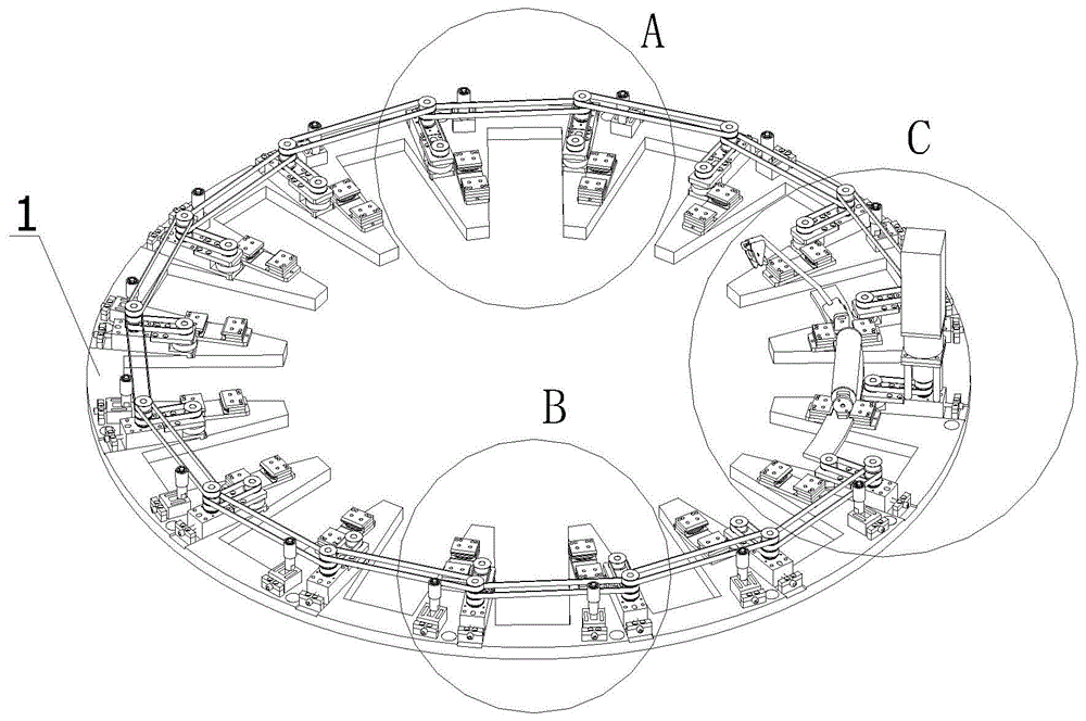 一种圆锥、圆筒立体织机的引纬机构的制作方法