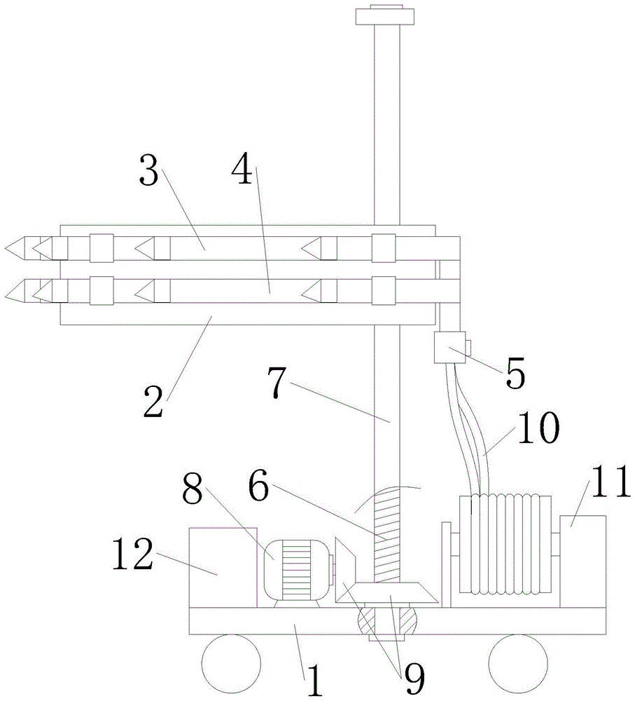 一种建筑施工环境降温防暑装置的制作方法