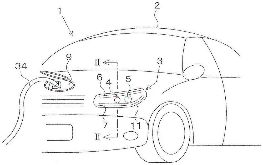 显示自动驾驶以及电池充电量的车辆用灯具系统的制作方法