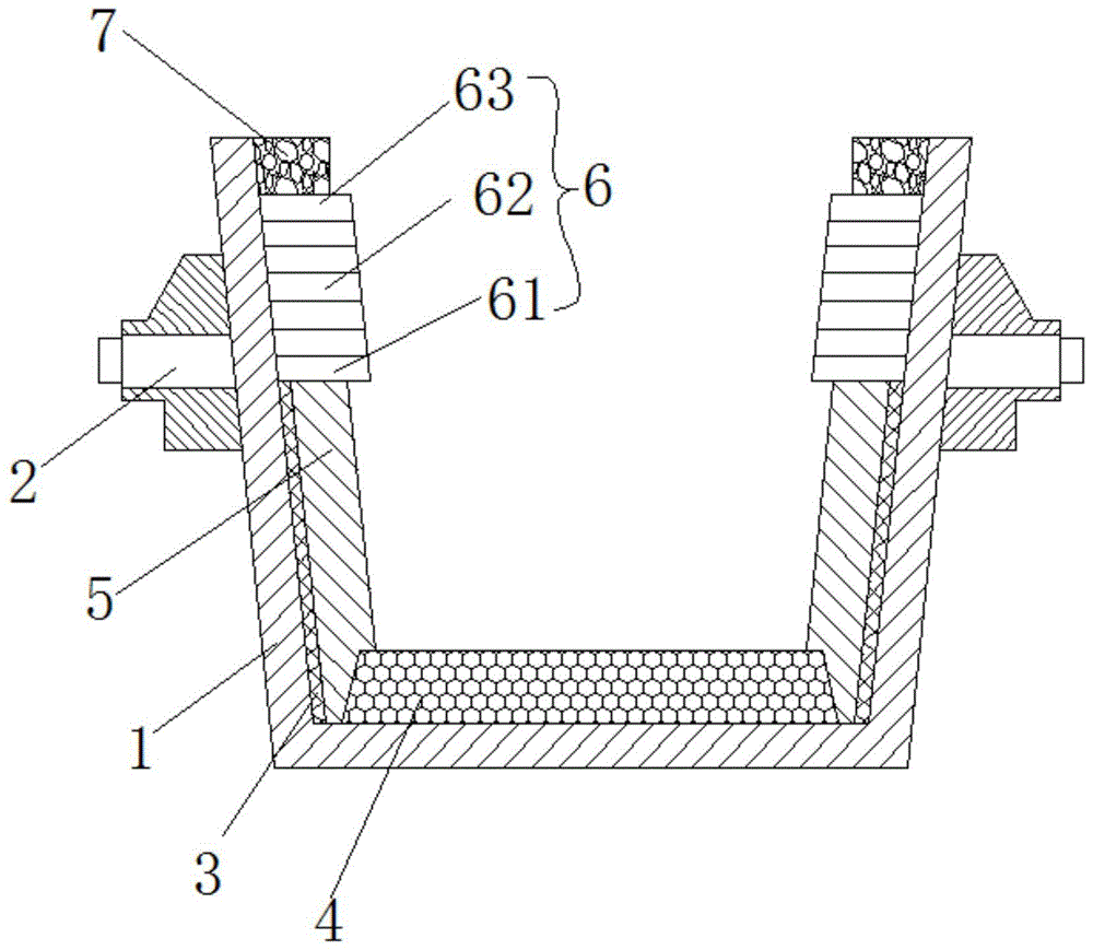 一种整体浇注钢包的制作方法