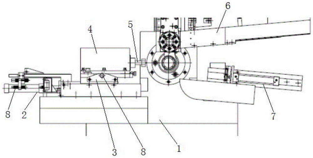 一种带定位孔的轴承套圈连线加工系统的制作方法