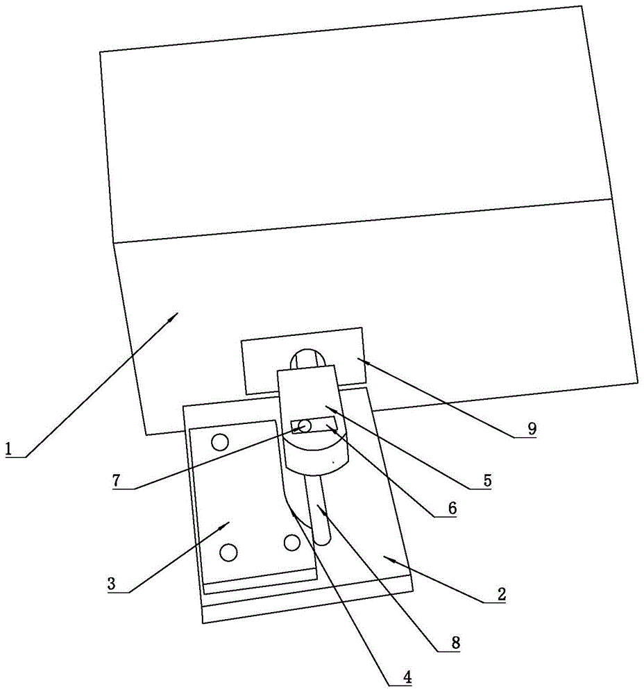 一种自动定位压紧机构的制作方法