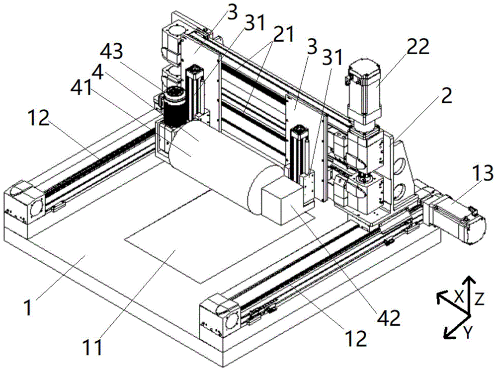 一种压力恒定的导光板微结构压印机的制作方法